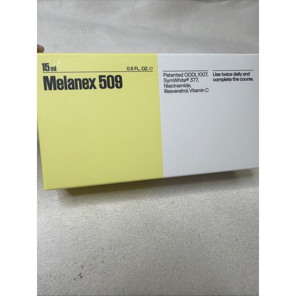 Melanex 509 Niacinamide, Resveratrol Vitamin C / 15ml / .5 oz NIB. Fast Shipping
